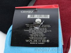 Носки, Obuvok оптом OBUVOK Cemsu  001-1 (08702) mix