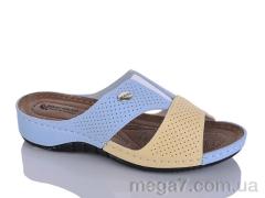 Шлепки, Sali-2 оптом 209-19 блакитний