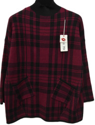 Свитера женские БАТАЛ оптом 41568932 Q2002-248