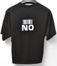 Футболки подростковые (черный) оптом 68315290 01-6