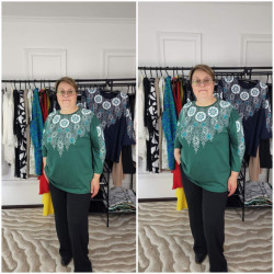 Лонгсливи жіночі БАТАЛ оптом