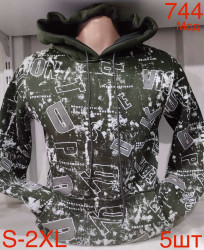 Худи мужские на флисе оптом 43869215 744-68