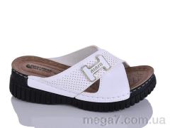 Шлепки, Sali-2 оптом 208-55 білий