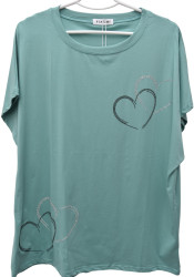 Футболки женские БАТАЛ оптом 34207589 1509-213