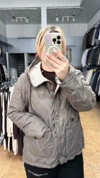 Куртки демисезонные двухсторонние женские оптом 36041729 601-19