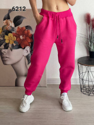 Спортивные штаны женские на флисе ПОЛУБАТАЛ оптом 83642915 6212-203