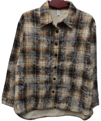 Рубашки женские на меху оптом 53407198 892-28