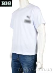Футболка, BIG оптом --- 4053-P1 white