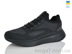 Кроссовки, Restime оптом OML26754 black