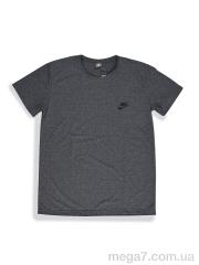 Футболка, Textile оптом Textile  820-M темно-сірий
