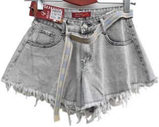 Шорты джинсовые женские VANVER оптом 04752813 122-226