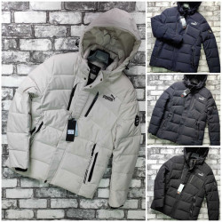 Куртки зимние мужские (серый) оптом Китай 98351467 03-23