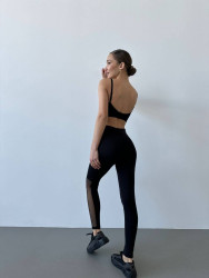 Лосини жіночі (чорний) оптом 