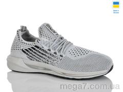 Кроссовки, DeMur оптом 61012 сірий