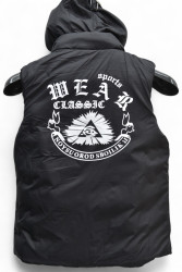 Жилетки двосторонні чоловічі ПОЛУБАТАЛ оптом