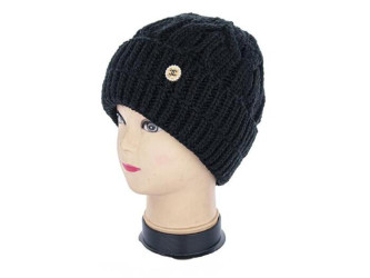 Шапки женские на флисе оптом 49037586 001-10