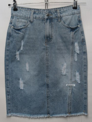 Юбки джинсовые женские оптом 96013852 DX 3043-104