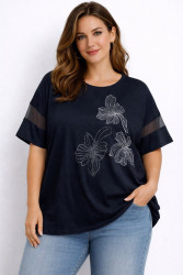 Футболки жіночі БАТАЛ оптом 