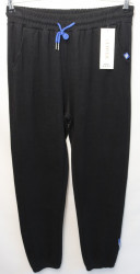 Спортивные штаны женские CLOVER (black) оптом 37851420 605-71