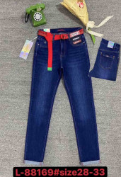 Джинсы женские LZYX JEANS ПОЛУБАТАЛ оптом 03524869 L-88169-24