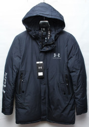 Термо-куртки зимние мужские (темно синий) оптом 29087431 Y-12-14