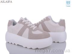 Кроссовки, Ailaifa оптом 6029 beige