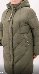 Куртки зимние женские БАТАЛ оптом 53178620 9702-208 -1