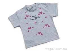 Футболка, Kids-modnik оптом 2608 сірий