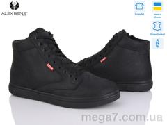 Ботинки, Alex Bens оптом Левіс змійка чорний