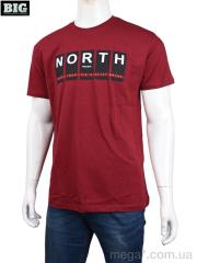 Футболка, BIG оптом 3707-0070-2 bordo
