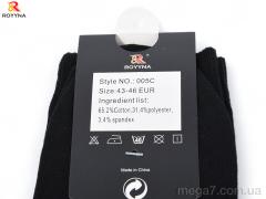 Носки, ROYYNA оптом ROYYNA	 005C black
