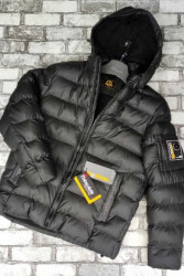 Куртки зимние мужские на меху (черный) оптом Китай 80375469 01-19