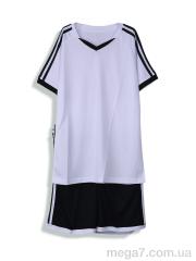 Спортивный костюм, Presto оптом 906-1 білий