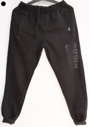 Спортивные штаны юниор на флисе (black) оптом 50694718 08-45
