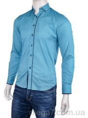 Рубашка, Enrico оптом Enrico  2371 l.blue