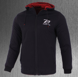 Куртки двосторонні чоловічі JUESELANG (bordo) оптом