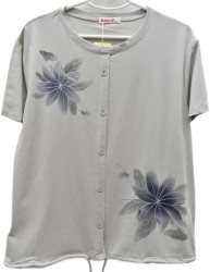 Футболки женские БАТАЛ оптом 80314692 8162-118