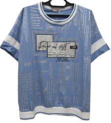 Футболки женские БАТАЛ оптом 78519043 755-120