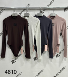 Боди женские (графит) оптом 08761532 4610-20