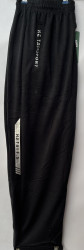 Спортивные штаны мужские БАТАЛ (black) оптом 68307214 127-1
