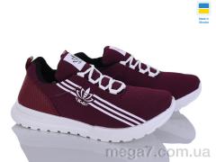 Кроссовки, Favorit оптом ЖК1021 бордо
