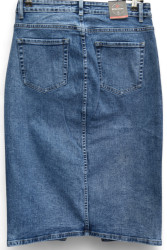 Спідниці джинсові жіночі RELUCKY БАТАЛ оптом 