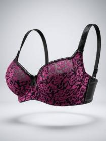 Бюстгальтер Diorella 63392DD (  чёрно-малиновый, DD  6 шт. )