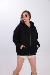 Спортивные кофты БАТАЛ на флисе женские оптом 78140236 9123-25