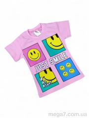 Футболка, Kids-modnik оптом 0117 рожевий