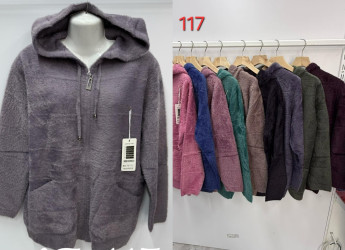 Кардиганы женские БАТАЛ оптом 21573894 117-188