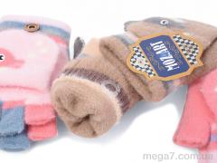 Варежки, Королева оптом C309 mix