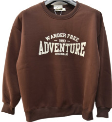 Свитшоты женские на меху оптом 09836521 098059-45