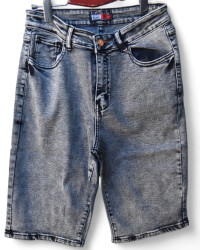 Шорты джинсовые женские RELUCKY БАТАЛ оптом 61849302 AM0547-5-37