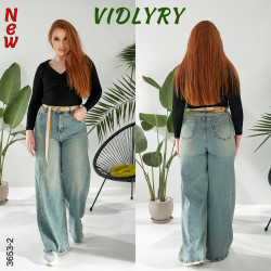 Джинсы женские ПАЛАЦЦО ПОЛУБАТАЛ оптом 69218037 3653-3